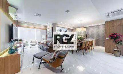 Apartamento com 3 dormitórios à venda, 172 m² por R$ 2.450.000,00 - Pompéia - Santos/SP