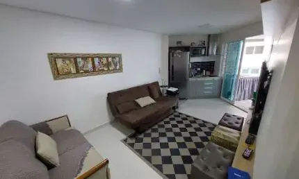 Apartamento com 1 dormitório à venda, 45 m² por R$ 747.000,00 - Gonzaga - Santos/SP