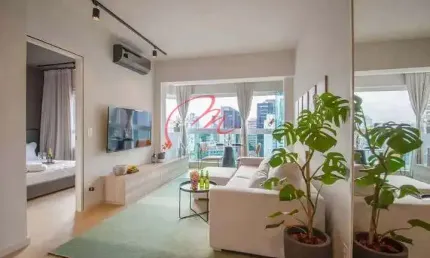 Apartamento para venda e locação, 39m² com 1 suíte, lazer completo e ar-condicionado | próx. metrô