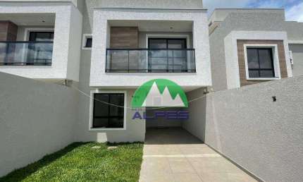 Sobrado com 3 dormitórios à venda, 105 m² por R$ 690.000,00 - Pinheirinho - Curitiba/PR