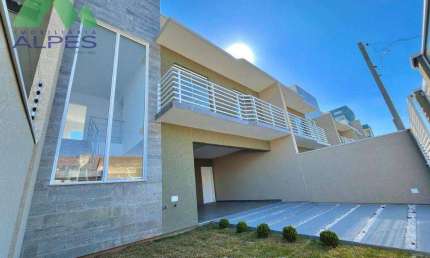 Sobrado com 3 dormitórios à venda, 149 m² por R$ 689.000,00 - Cidade Jardim - São José dos Pinhais/PR