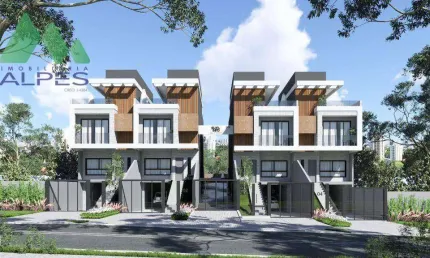 Sobrado com 3 dormitórios à venda, 212 m² por R$ 1.453.326,90 - Água Verde - Curitiba/PR