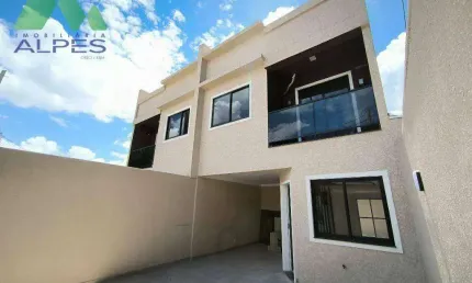 Sobrado com 3 dormitórios à venda, 116 m² por R$ 640.000,00 - Xaxim - Curitiba/PR