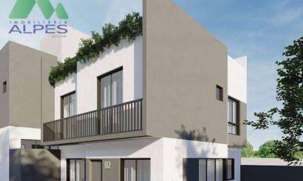 Sobrado com 3 dormitórios à venda, 100 m² por R$ 627.000,00 - Xaxim - Curitiba/PR