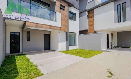 Sobrado com 3 dormitórios à venda, 170 m² por r$ 1.050.000,00 - fanny - curitiba/pr