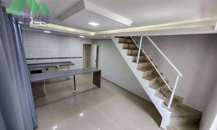 QUARTO NO TÉRREO SOBRADO  COM  03  QUARTOS SENDO 01 NO TÉRREO E GARAGEM PARA 02 CARROS