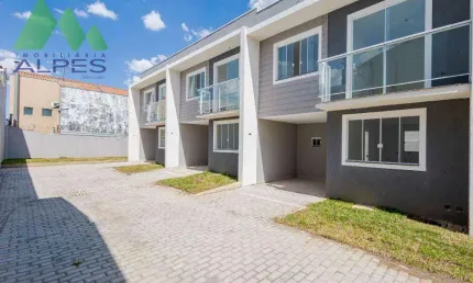 Sobrado com 3 dormitórios à venda, 78 m² por r$ 399.000,00 - boqueirão - curitiba/pr