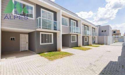 Sobrado com 3 dormitórios à venda, 78 m² por R$ 398.000,00 - Boqueirão - Curitiba/PR