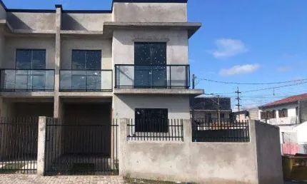 Sobrado com 3 dormitórios à venda, 81 m² por R$ 490.000,00 - Sítio Cercado - Curitiba/PR
