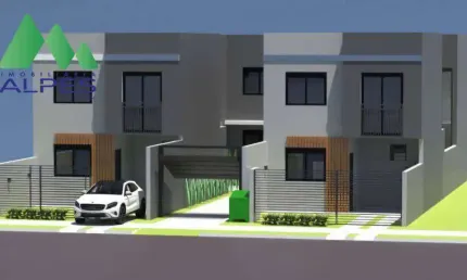 Sobrado com 3 dormitórios à venda, 69 m² por R$ 455.000,00 - Sítio Cercado - Curitiba/PR