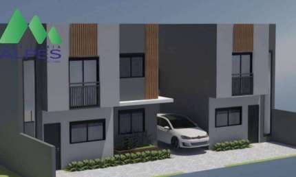 Sobrado com 2 dormitórios à venda, 57 m² por R$ 374.000,00 - Sítio Cercado - Curitiba/PR
