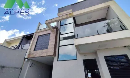 Sobrado com 3 dormitórios à venda, 158 m² por r$ 1.450.000,00 - lindóia - curitiba/pr