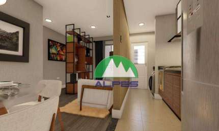 Apartamento à venda, 52 m² por R$ 441.957,00 - Santa Quitéria - Curitiba/PR