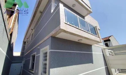 Sobrado com 3 dormitórios à venda, 75 m² por r$ 391.990,00 - alto boqueirão - curitiba/pr