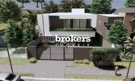 Casa à venda, 4 suítes, 6 vagas nas Mercês a 1 minuto do Parque Barigui, Curitiba REbrokers