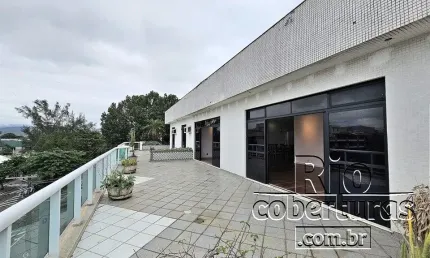 Cobertura à venda no Recreio. Linear. Única. Gleba A