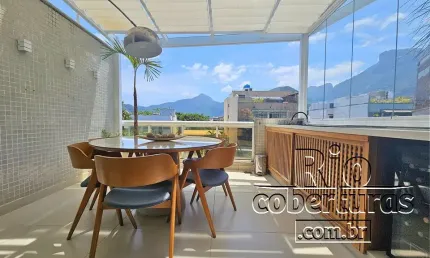 Cobertura à venda no jardim Oceânico. 4 Suítes. 4 Vagas