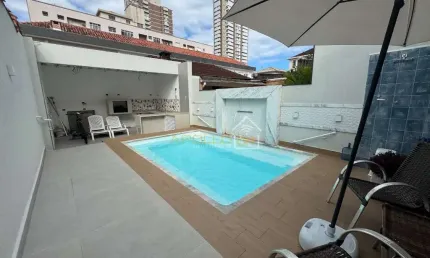 Casa com 3 quartos à venda no Campo Grande, Santos 