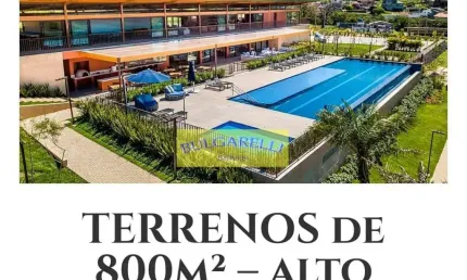 Terreno à venda em Condominio Fechado Alto Padrão com Completa area lazer e area verde, Medeiros, J