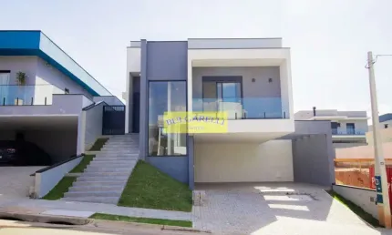 Lins Casa à venda Nova Com Fino Acabamento e Arquitetura Moderna Condominio Bella Vitta , Jardim Ce