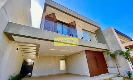 Linda Casa Nova à venda  , Alto Padrão 3 Quartos, 1 Suite, 4 Vagas, 315M²AT, CONDOMINIO BRISAS DA M