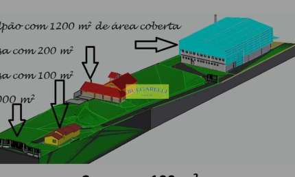Chácara Com Galão e 2 Casas para venda e locação, Pinhal, Cabreúva, SP