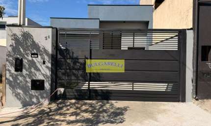 Casa Nova Terrea à venda ou Permuta 3 Dormitorios 1 Suite , 2 Vagas Garagem, Jardim Vale Verde, Jun