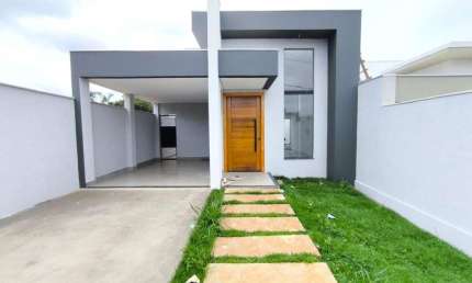 Casa para Locação em Lagoa Santa, Residencial Riviera, 3 dormitórios, 1 suíte, 2 banheiros, 2 vagas