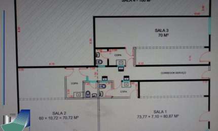 Sala comercial com 1 sala para alugar no Centro, Jardinópolis 