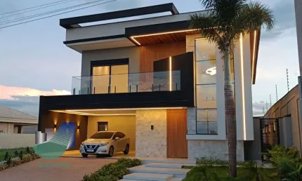 Casa em condomínio com 3 suítes à venda, 306m² - quinta dos ventos
