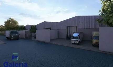 Galpão comercial para alugar, 800m² - Distrito Industrial Jardinópolis