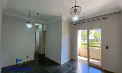 Apartamento com 3 quartos para alugar, 63m²- Jardim Palma Travassos