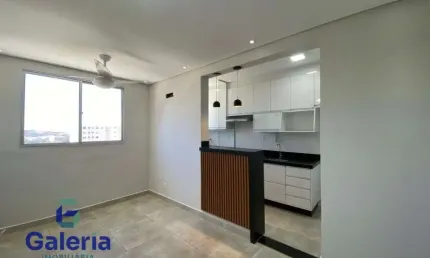 Apartamento com 2 quartos para alugar, 48m² - bonfim paulista