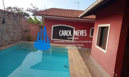 CASA 3 DORMITÓRIOS SUÍTE LADO PRAIA FINANCIAMENTO BANCÁRIO ITANHAÉM