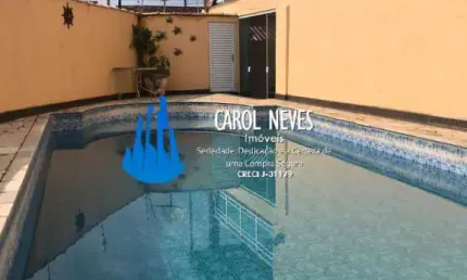 SOBRADO 4 DORMITÓRIOS SUÍTE PISCINA FINANCIAMENTO BANCÁRIO ITANHAÉM