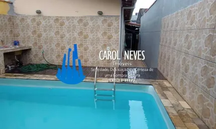CASA 3 DORMITÓRIOS SUÍTE PISCINA FINANCIAMENTO BANCÁRIO MONGAGUÁ