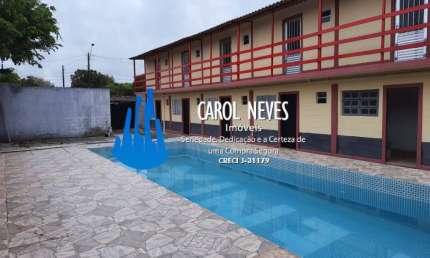 POUSADA 12 DORMITÓRIOS LADO PRAIA À VISTA GAIVOTAS ITANHAÉM