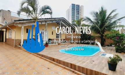 CASA 4 DORMITÓRIOS SUÍTE LADO PRAIA FINANCIAMENTO BANCÁRIO MONGAGUÁ
