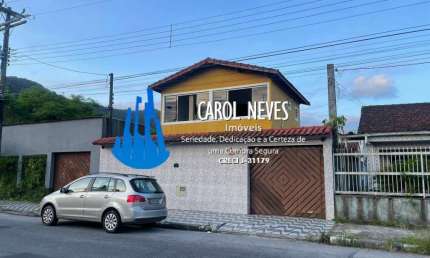 SOBRADO 5 DORMITÓRIOS SUÍTE LADO PRAIA CENTRO À VISTA MONGAGUÁ