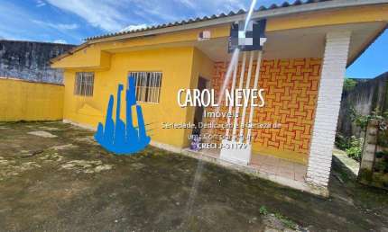CASA 2 DORMÍTORIOS LADO PISTA BALNÁRIO JUSSARA MONGAGUÁ
