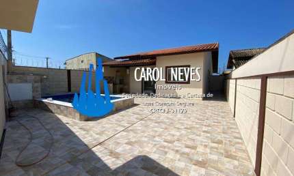 CASA NOVA 2 DORMITÓRIOS 1 SUÍTE LADO PRAIA FINANCIAMENTO BANCÁRIO ITANHAÉM