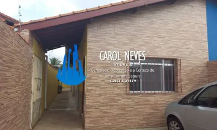 CASA 2 DORMITÓRIOS 1 SUÍTE LADO PRAIA FINANCIAMENTO BANCÁRIO MONGAGUÁ