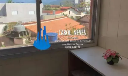 APARTAMENTO 2 DORMITÓRIOS SUÍTE LADO PRAIA À VISTA VERA CRUZ MONGAGUÁ
