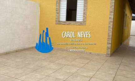 CASA NOVA 2 DORMITÓRIOS  FINANCIAMENTO BANCÁRIO LADO PISTA ITANHAÉM