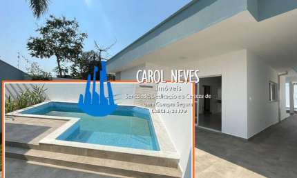 CASA 3 DORMITÓRIOS LADO PRAIA FINANCIAMENTO BANCÁRIO  BOPIRANGA ITANHAÉM