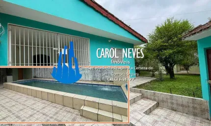 CASA 5 DORMITÓRIOS 3 SUÍTES PISCINA FINANCIAMENTO BANCÁRIO ITANHAÉM