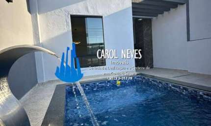 CASA NOVA ALTO PADRÃO 2 DORMITÓRIOS 1 SUÍTE FINANCIAMENTO BANCÁRIO MONGAGUÁ