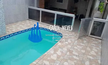 CASA 2 DORMITÓRIOS PISCINA FINANCIAMENTO BANCÁRIO PLATAFORMA MONGAGUÁ