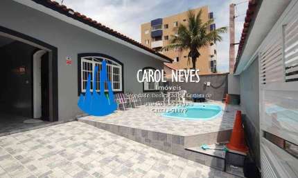 CASA 3 DORMITÓRIOS 1 SUÍTE LADO PRAIA FINANCIAMENTO BANCÁRIO MONGAGUÁ