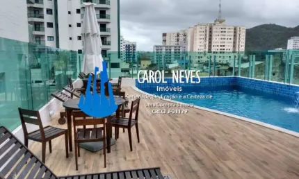 Apartamento 2 dormitórios 1 suíte lado praia centro mongaguá
